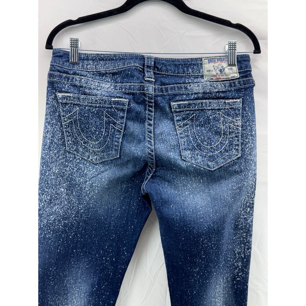 Women’s 31 skinny true religion, bleached wash jeans - Picture 6 of 12